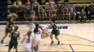 High School Girls Basketball at Whitmer  Central Catholic vs Whitmer 12172015 [upl. by Eimerej]