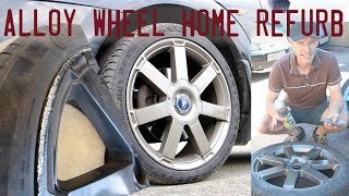 Matts Garage DIY Alloy wheel Refurb [upl. by Eenaffit790]