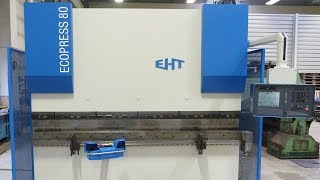 CNC Abkantpresse EHT ECOPRESS 80 [upl. by Aniled]