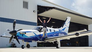 FLYING THE BRAND NEW TBM960  Flight VLOG [upl. by Relly893]