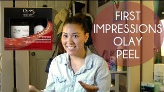 First Impressions  Olay Regenerist Microdermabrasion amp Peel System [upl. by Golter]