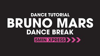 Learn Bruno Mars Finesse dance break in just 5 minutes Taught by Dance Remix Nat [upl. by Asyla]