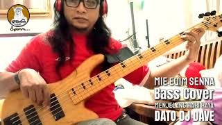 Menjelang Hari Raya  Bass Cover By Mie Eqim Senna  Schecter [upl. by Aicram]