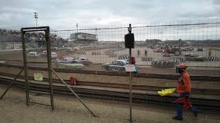 Saloon stock cars close call on marshall [upl. by Lias]