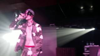 Lil Peep Beamerboy live NYC 2017 [upl. by Nereus]