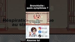 Bronchiolite  quels symptômes [upl. by Zenitram]