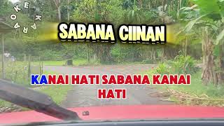 Karaoke Ciinan Bana  Fauzana Versi Dj Remix Nada Cewek [upl. by Leuqim]