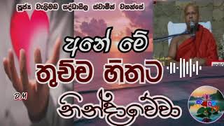 කුලප්පු වුනු අශ්වයෙක්ගේ පිටේ පිස්සෙක් නැග්ගොත් මොනවා වෙයිදWalimada Saddaseela Thero Bana [upl. by Humph]