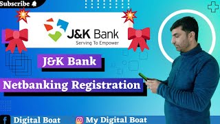 JampK Bank Netbanking Registration  How To Activate  Step By Step Complete Online Process jkbank [upl. by Litnahc]