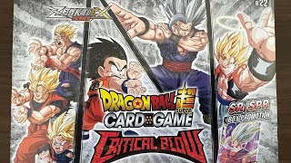 Searching for Beast Gohan Cards  Critical blow Dragon Ball Super Card Game Unboxing [upl. by Pears]