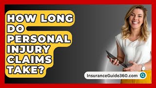 How Long Do Personal Injury Claims Take  InsuranceGuide360com [upl. by Oicnanev]