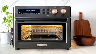 Air Fryer Toaster Oven VAL CUCINA Infrared Heating Extra Large Countertop Convection Oven [upl. by Navy]