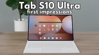 Samsung Galaxy Tab S10 Ultra My Initial Review [upl. by Questa549]