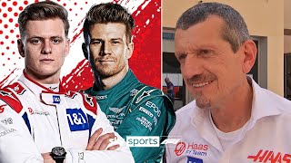 Mick OUT Hülkenberg IN  Guenther Steiner explains Haas driver changes for 2023 [upl. by Shurlocke597]