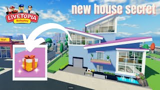 LIVETOPIA NEW FREE HOUSE SECRET  UPDATE 157  Livetopia Roleplay Roblox [upl. by Acsehcnarf]