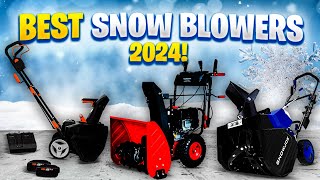 Best Snow Blowers 2024 Top Picks for Unmatched Snow Clearing [upl. by Alves]