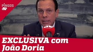 EXCLUSIVO João Doria fala à Jovem Pan sobre combate ao coronavírus [upl. by Fletcher]