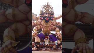 Narkasur in goa  Narkasur shorts narkasur ravan 👹👺shorts [upl. by Nihhi]