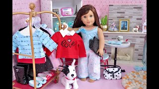 Packing American Girl Top 2 Food Sets [upl. by Mafala469]