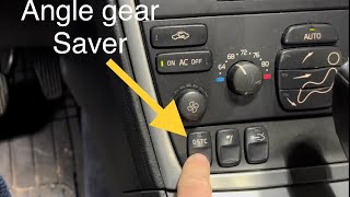 How to disable traction control DSTC on a Volvo s60R [upl. by Pozzy]