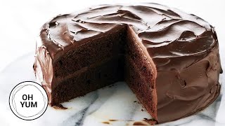 Professional Baker Teaches You How To Make CHOCOLATE CAKE [upl. by Loleta]