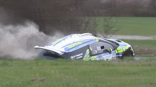 Rallye du Marquenterre 2024 ActionCrashesShow by HDrallycrash [upl. by Scheer]