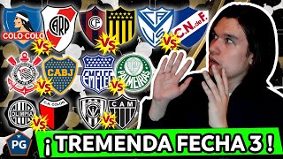 COPA LIBERTADORES 2022🔥FECHA 3👉PREDICCIÓN Y ANÁLISIS [upl. by Harvie]