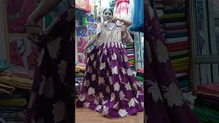 Organza pure viscose cloth frock sri padmavathi fashion boutique Computer maggam work [upl. by Mccafferty11]