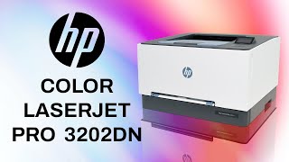 Présentation de limprimante HP Color LaserJet Pro 3202dn [upl. by Erl]