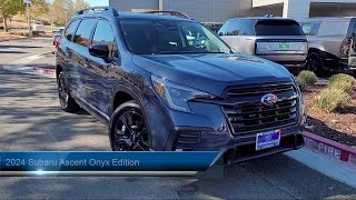 2024 Subaru Ascent Onyx Edition Sport Utility Livermore Pleasanton Dublin Tracy Fremont San Ram [upl. by Tonry]