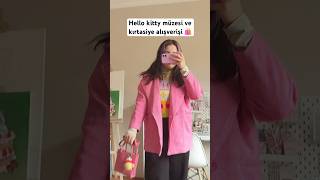 Kırtasiye Alışverişi ve Hello kitty Müzesi 🛍️ artvlog hellokitty shortvideo vlog kırtasiye [upl. by Lovell219]