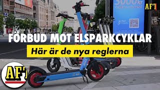 Nya regler för elsparkcyklar – det här gäller [upl. by Hey]