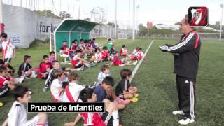 Domenech y las pruebas de Infantiles en River [upl. by Enaillil73]