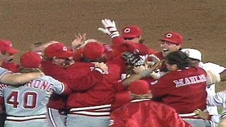 1990 WS Gm4 Reds sweep 1990 World Series [upl. by Favien577]