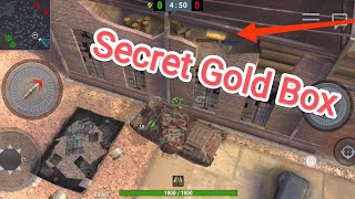 Secret Gold Box  WOT Blitz How to get the gold [upl. by Ecinom]