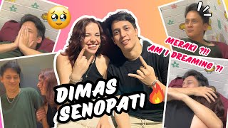 SURPRISING DIMAS SENOPATI IN INDONESIA  FIRST TIME MEETING [upl. by Eellah]