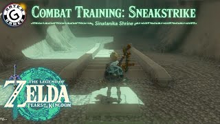 Sinatanika Shrine  Combat Training Sneakstrike  Tears of the Kingdom Shrines [upl. by Iphigeniah898]