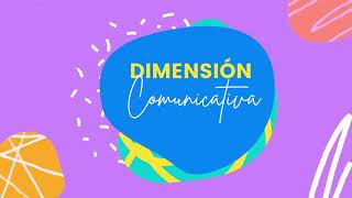 dimensiones del ser humano dimensión comunicativa [upl. by Kciredohr]