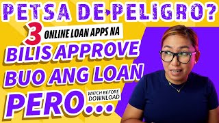 Online Loan Apps Na BUO at APPROVE agad pero [upl. by Ilram604]