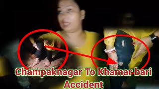 Champaknagar To Khamar bari Accident Wngwi Thwi twisa Wnglai kha [upl. by Renfred]