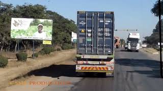 DRIVING FROM RUSAPE TO HARARE IN ZIMBABWE [upl. by Ulrike245]