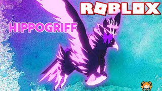 ROBLOX HORSE WORLD HIPPOGRIFF with WINGS  New Horse  Adult vs Foal  Fjord [upl. by Burhans864]