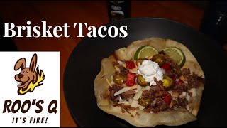 Brisket Tacos on Recteq RT700 [upl. by Durer]