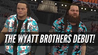 WWE 2K15 PS4 The Wyatt Brothers Debut Bray Wyatt amp Bo Dallas [upl. by Stacee63]