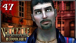 Hell at Hallowbrook Hotel  Lets Play Vampire The Masquerade  Bloodlines Part 47 Blind Gameplay [upl. by Lally]