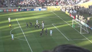 David Beckham  Free Kick Goal  Earthquakes VS Galaxy 6302012  Stanford [upl. by Emmit]