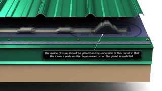 How to install Unions MasterRib metal roofing panels [upl. by Paola]