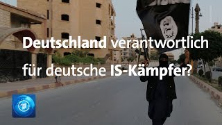 Trump fordert Rücknahme deutscher ISKämpfer in Syrien [upl. by Natika]