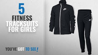 Top 10 Fitness Tracksuits For Girls 2018 Nike Girls Sportswear Warmup Track Suit [upl. by Anirazc]