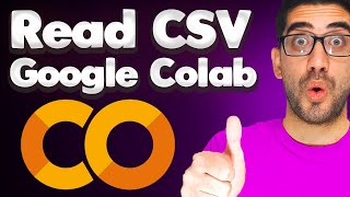 How to Read CSV files in Google Colab from Drive from computer python pandas [upl. by Llenrev542]